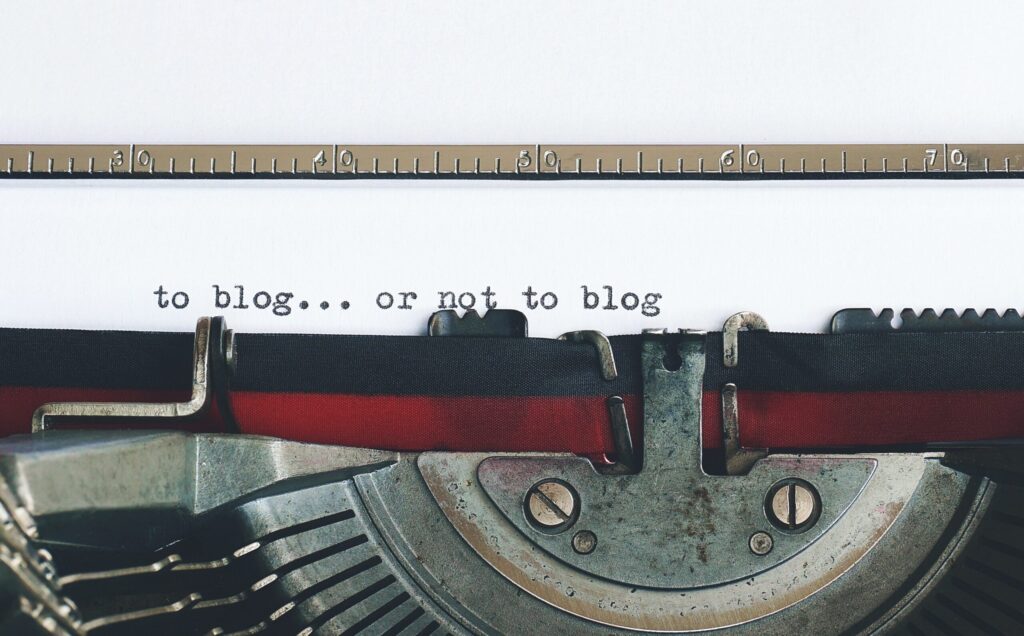typewriter-typing-to-blog-or-not-to-blog
