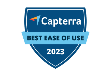 Capterra Best of Use badge 2023