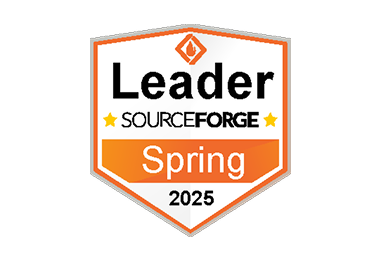 Sourceforge badge, category leader 2025
